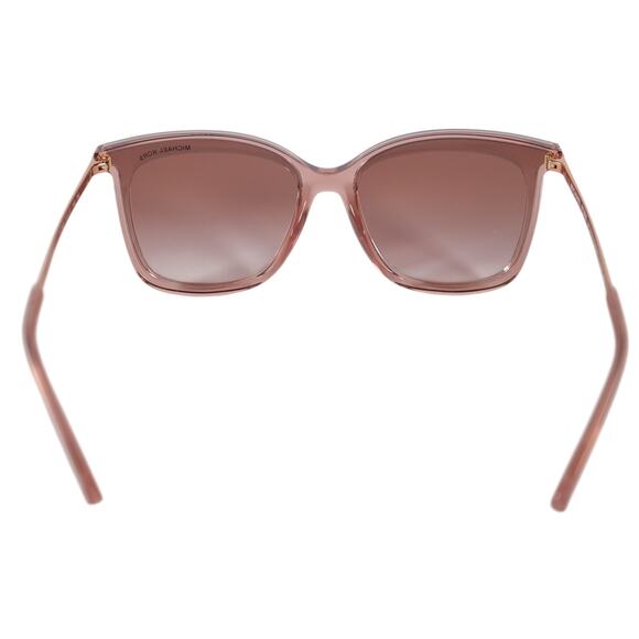 Michael Kors ZERMATT Women\'s Sunglasses-Transparent Pink / Rose Gold Mirror-NWT main image 4